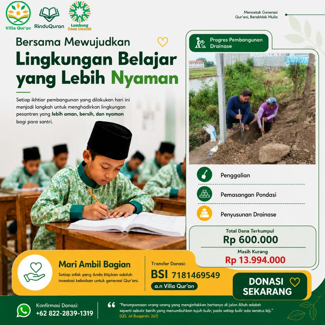 Bersama Mewujudkan Lingkungan Belajar yang Lebih Nyaman
