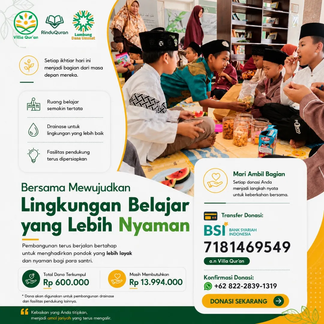 Bersama Wujudkan Lingkungan Belajar yang Lebih Nyaman